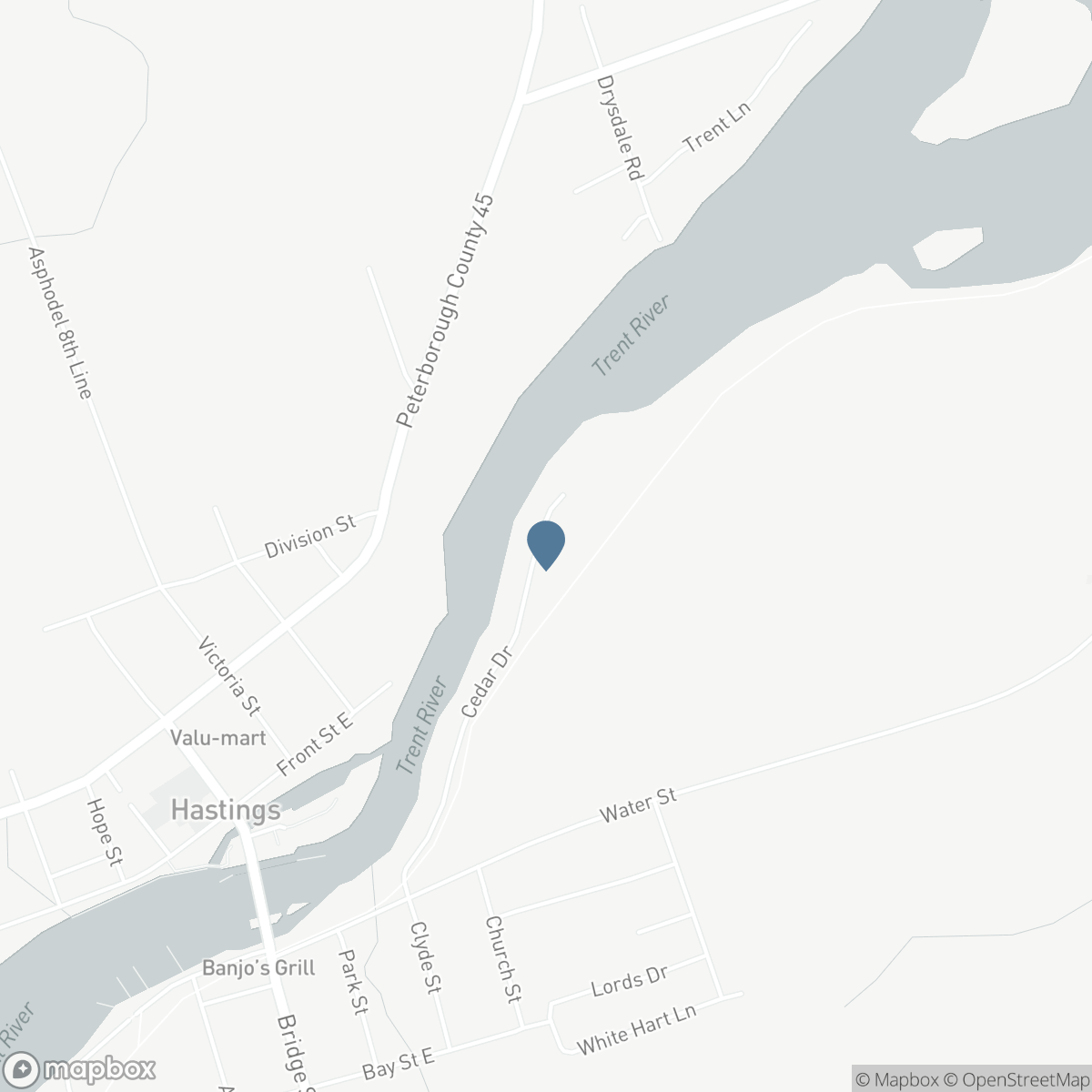 156 CEDAR DRIVE, Hastings, Ontario K0L 1Y0